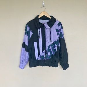 Vintage windbreaker track jacket